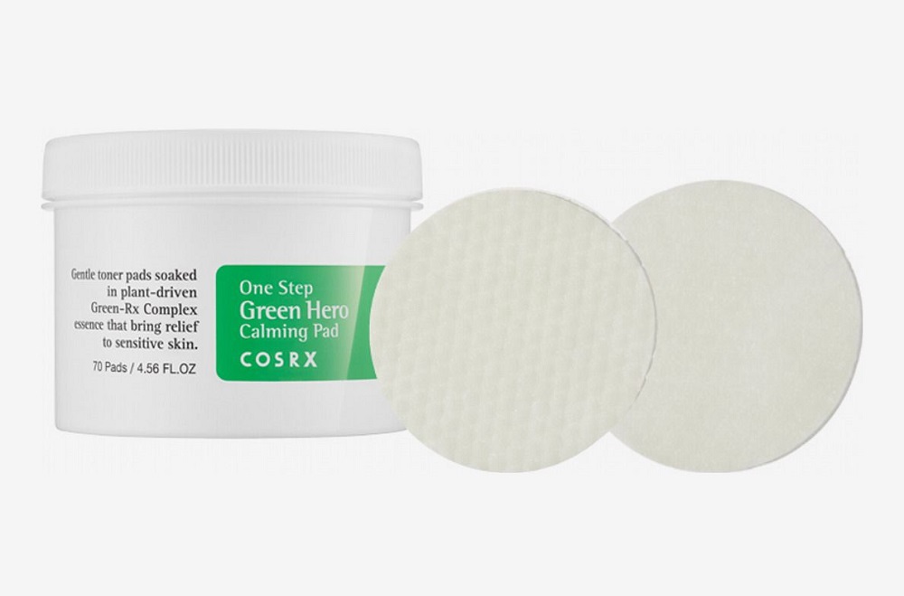 COSRX One Step Green Hero Green Hero Calming Pad Tampoane exfoliante 70 buc.