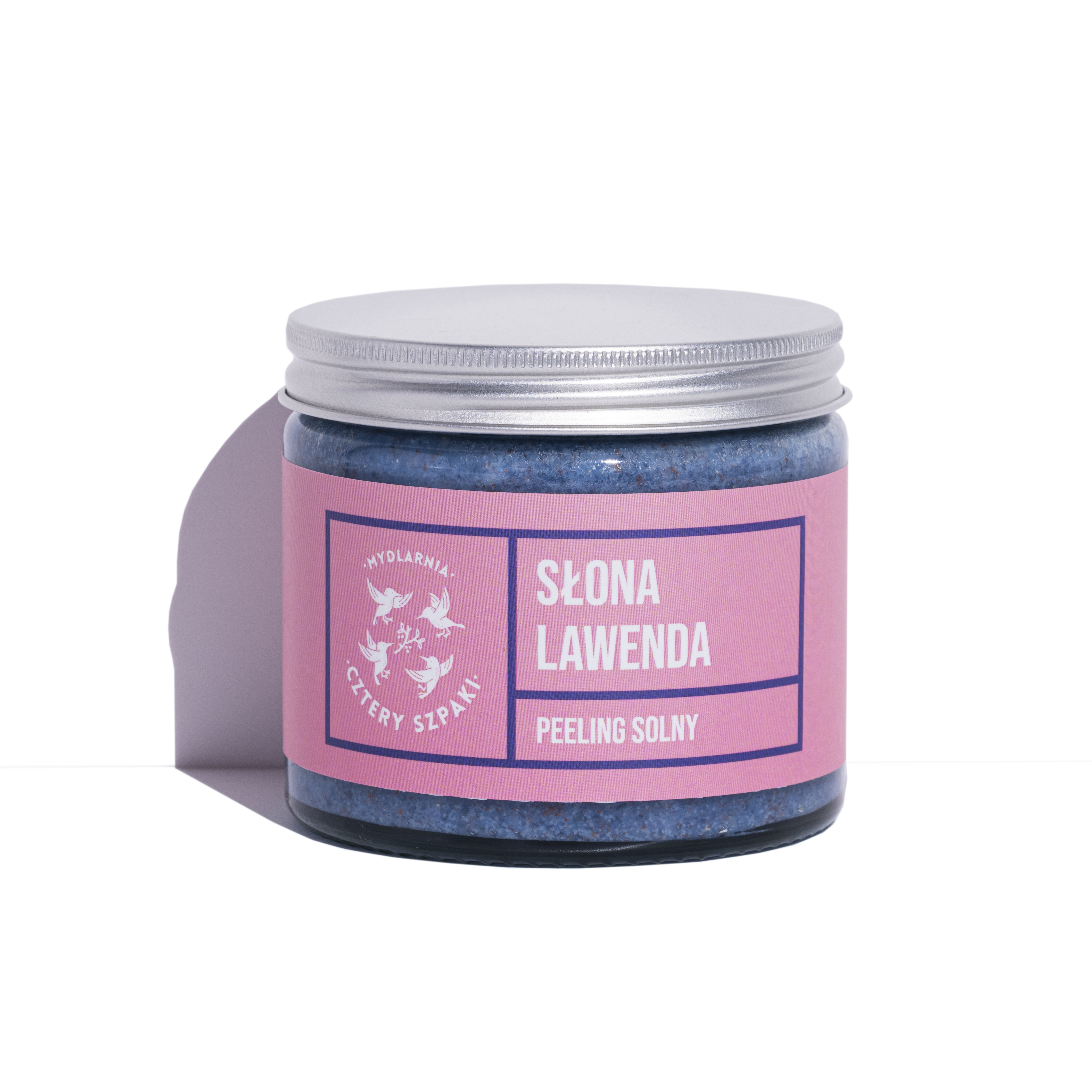 Mydlarnia Cztery Szpaki Peeling de corp cu sare de levănțică