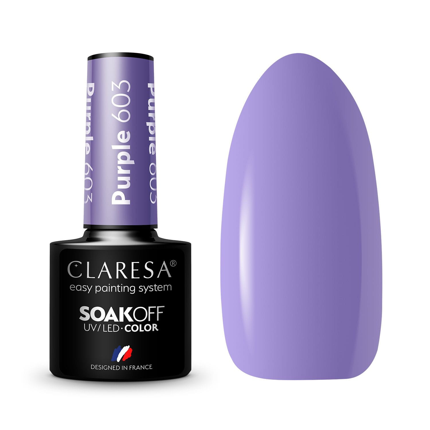 Claresa Hybrid Varnish Violet 603