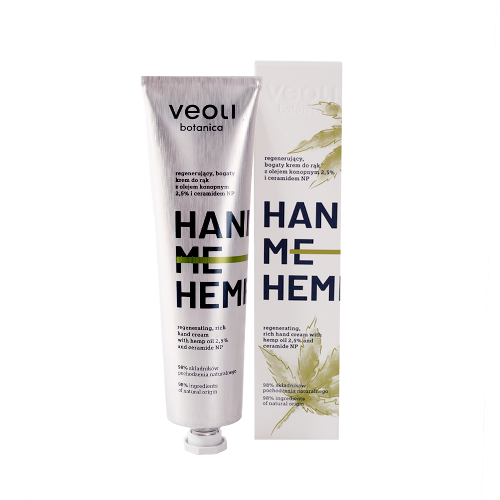 Veoli Botanica Hand Me Hemp Regenerating Hand Cream 75ml
