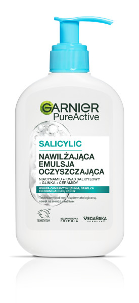 Garnier Pure Active Emulsie hidratantă de curățare 250ml