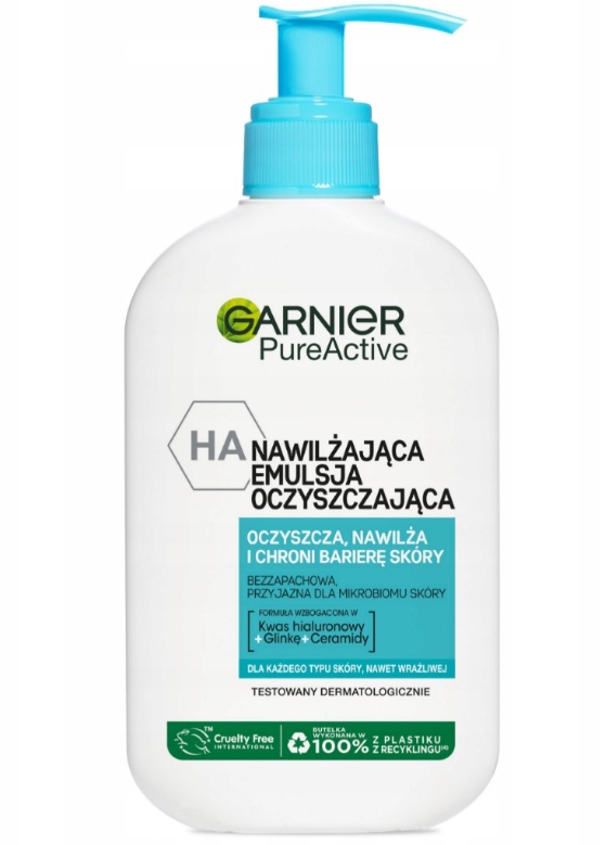 Garnier Pure Active Emulsie hidratantă de curățare 250ml