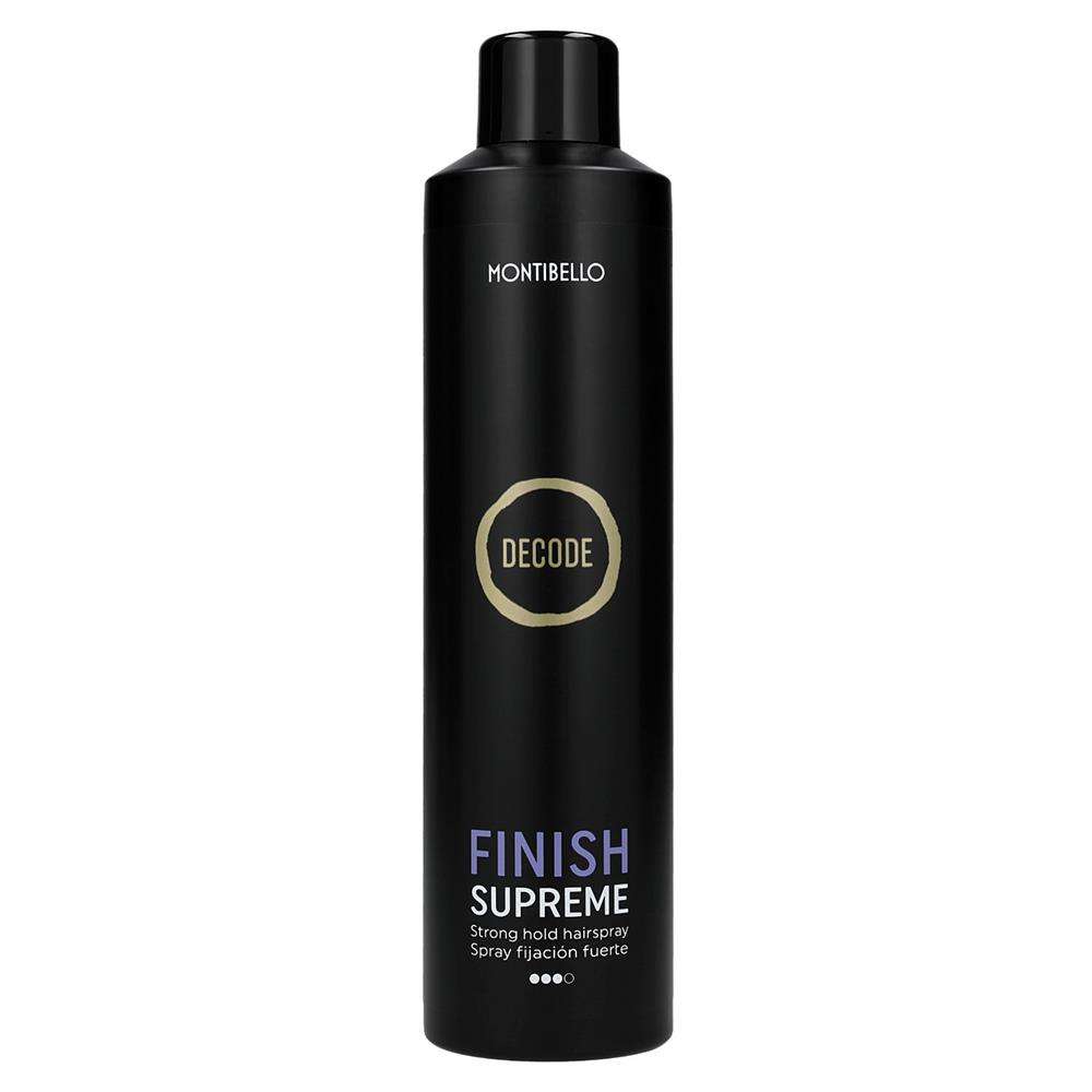 Montibello Decode Finish Supreme Ultra-Strong Fixing Spray 400ml