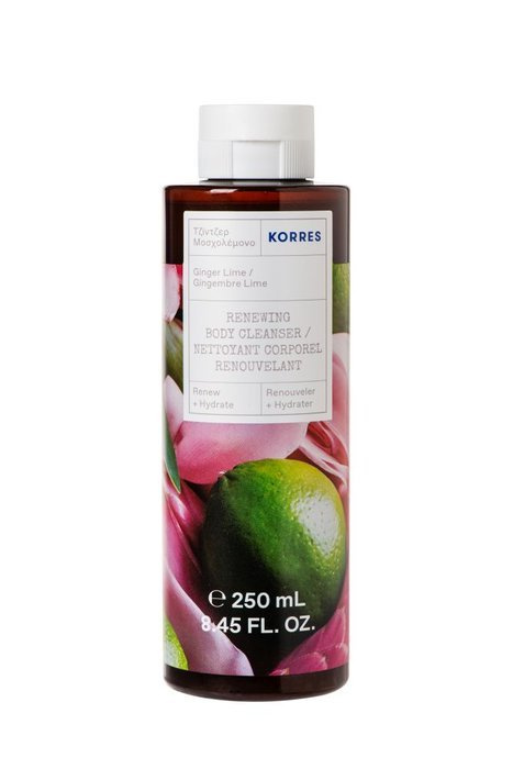 KORRES Gel de duș cu ghimbir și lămâie 250ml