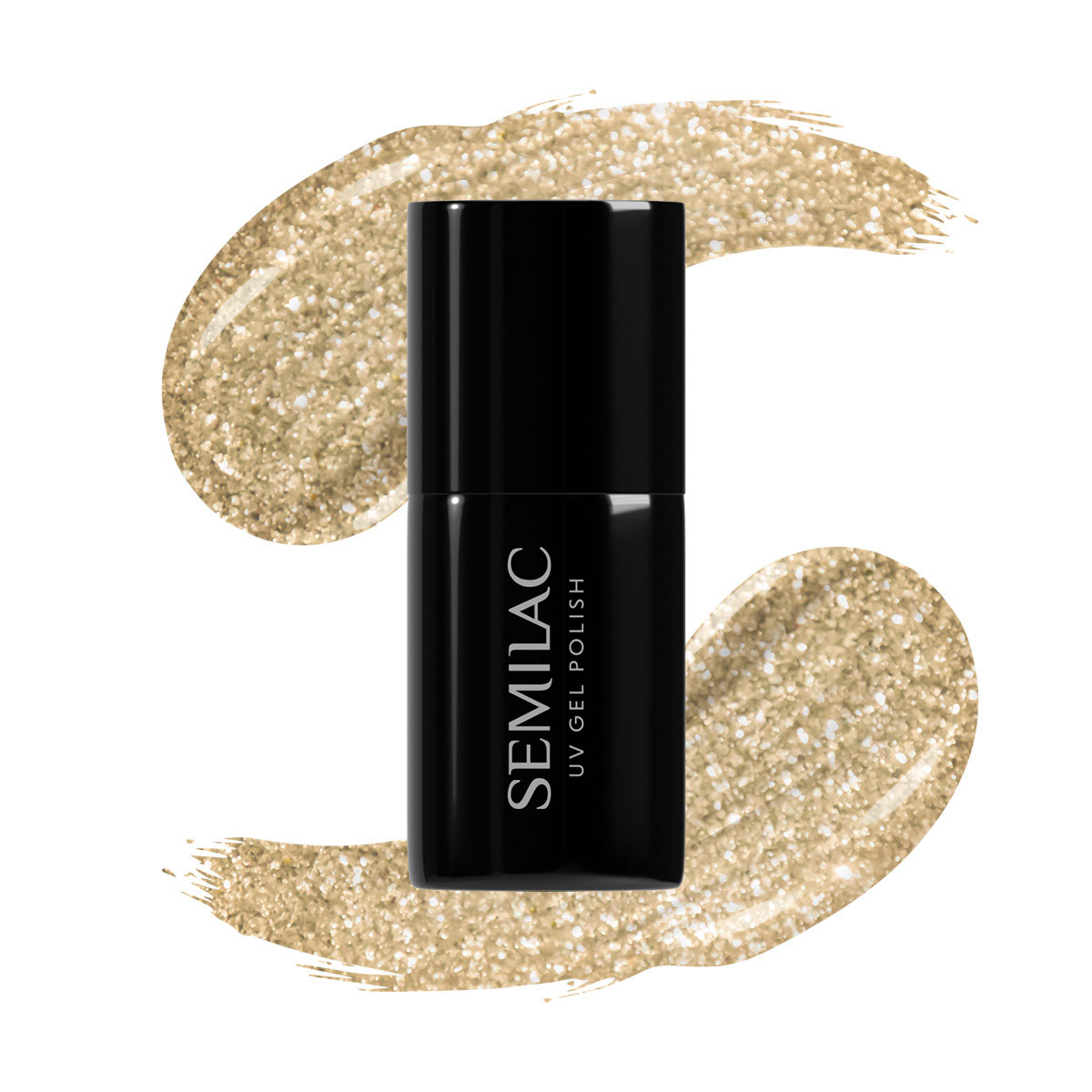 Semilac Hybrid Varnish 037 Gold Disco 7ml