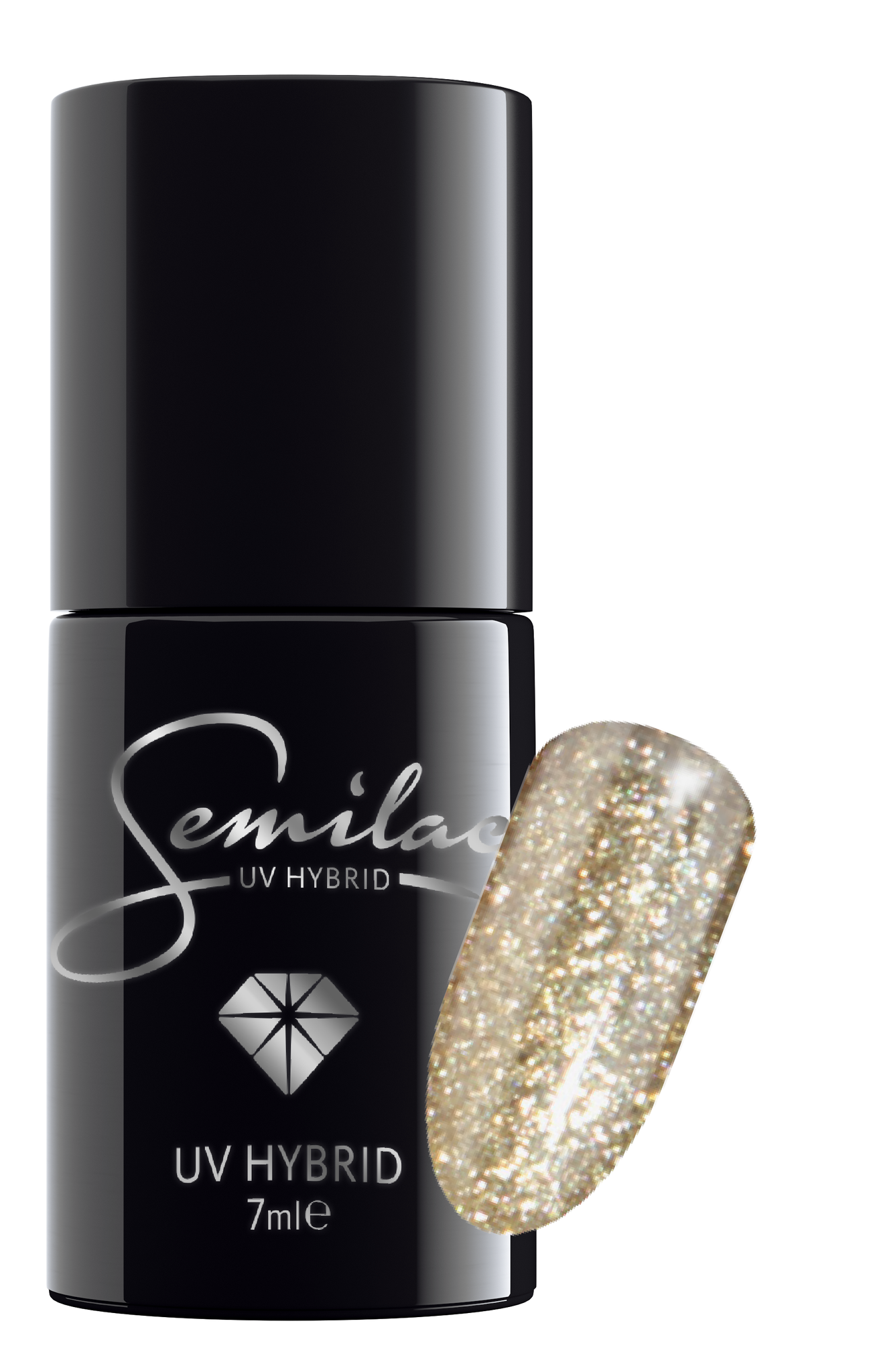 Semilac Hybrid Varnish 037 Gold Disco 7ml
