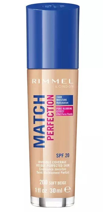 Rimmel Match Perfection Foundation 200 Soft Beige