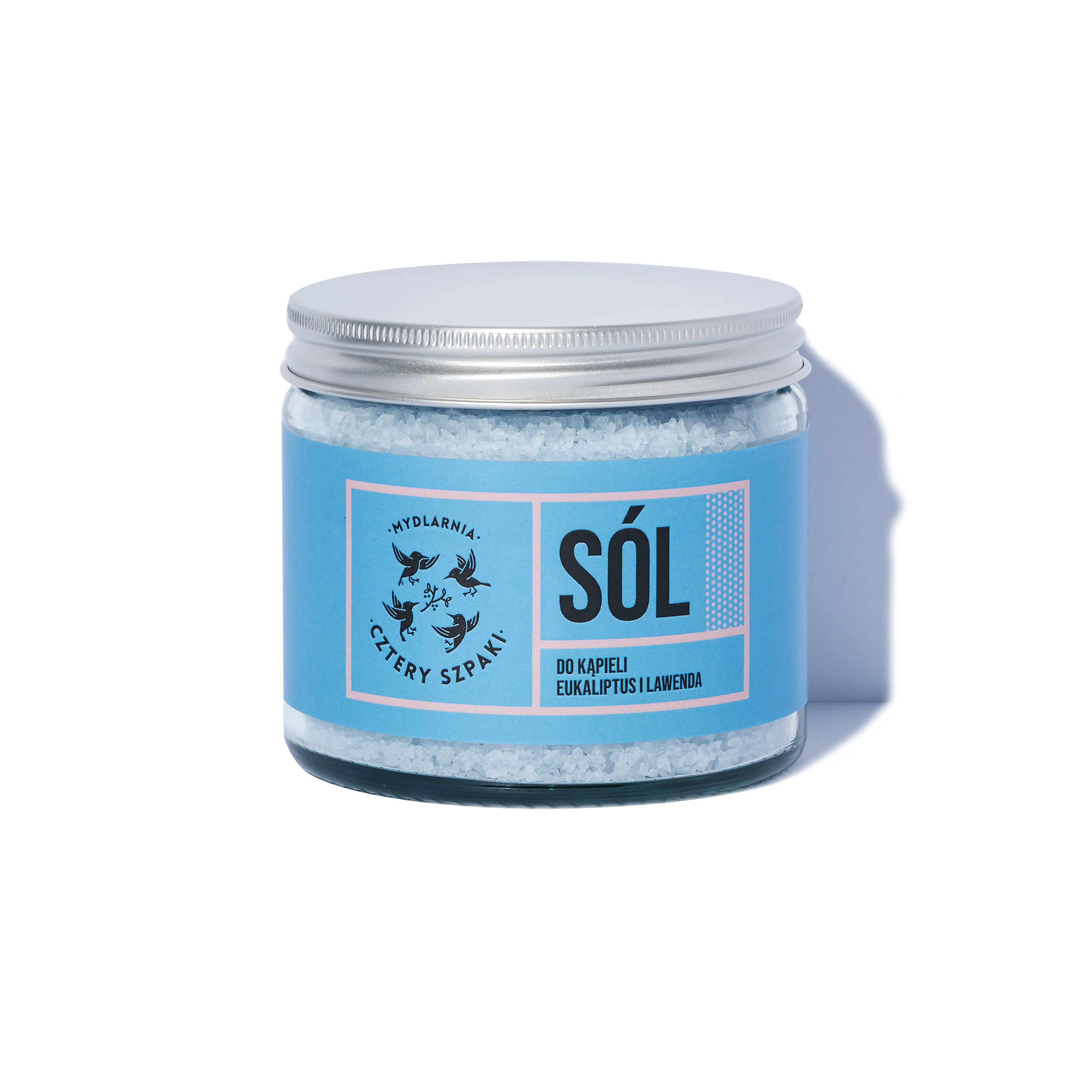 Mydlarnia Cztery Szpaki Sare de baie cu eucalipt și levănțică 320g
