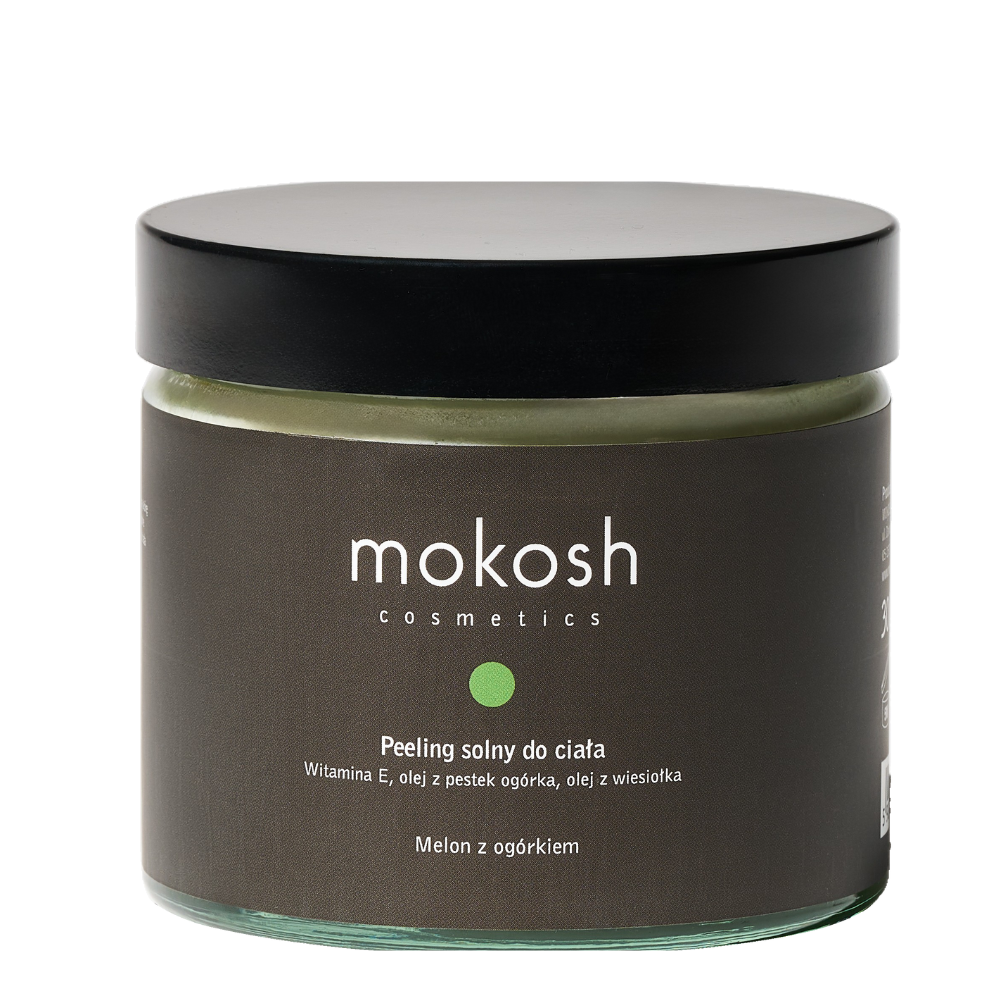 Mokosh Pepene galben și castravete Salt Scrub 300g