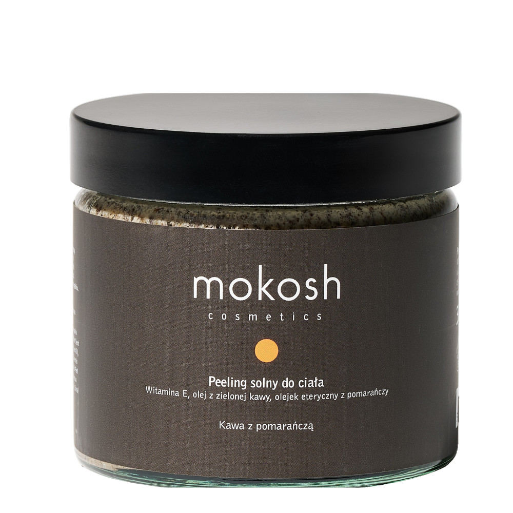 Mokosh Salt Body Scrub Cafea și portocale 300g