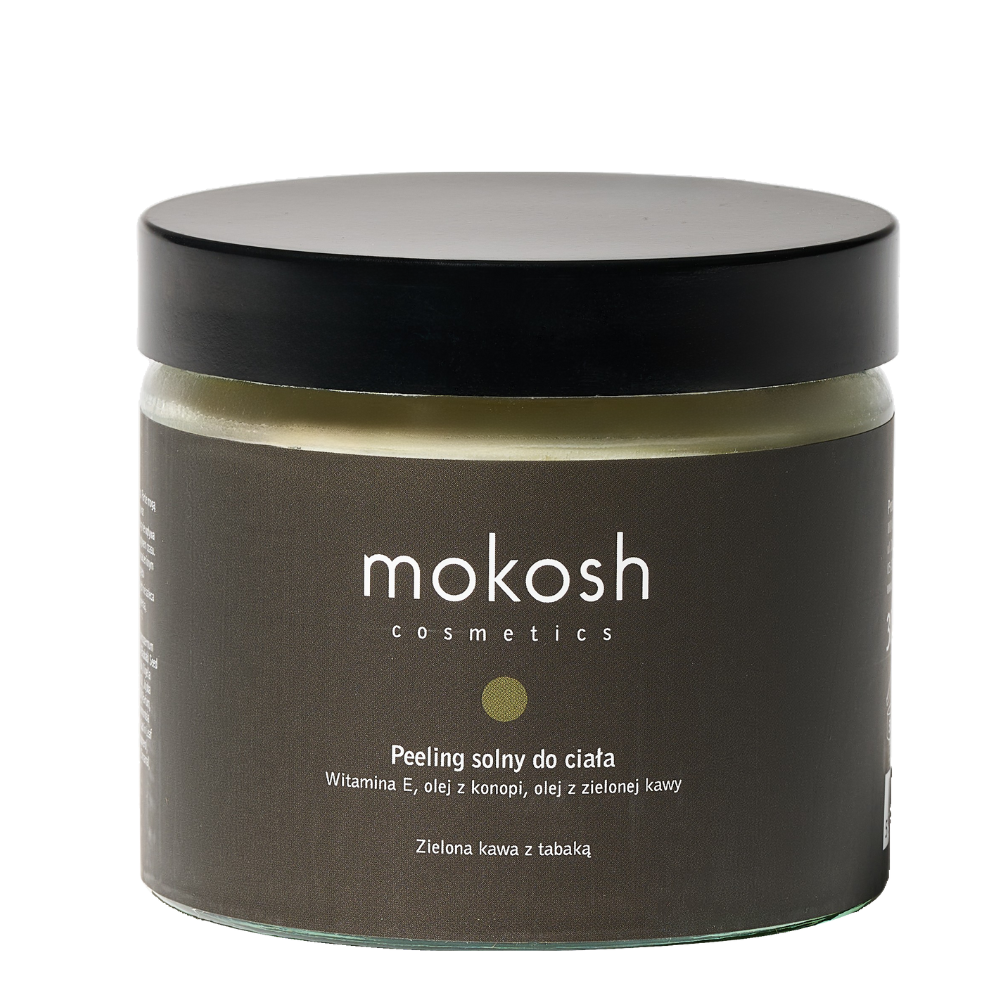 Mokosh Salt Scrub Green Coffee cu Snuff 300g