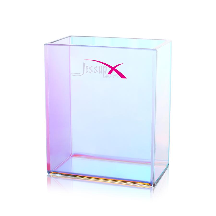 Jessup Crystal Crystal Acrylic Brushes Organizator de depozitare a pensulelor