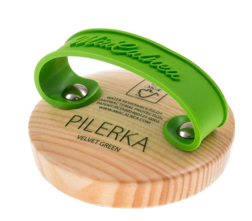 Mia Calnea Foot Piler Velvet Green