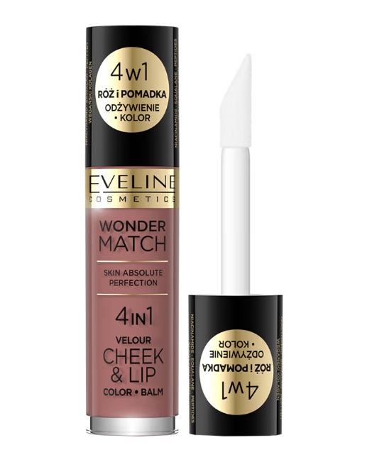 Eveline Wonder Match Fard de obraz lichid Velour Cheek&amp;Lip 05