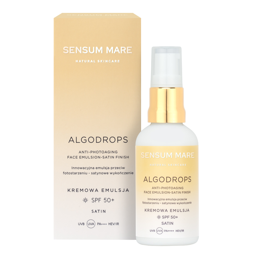 Sensum Mare Algodrops Satin Emulsie protectoare SPF50 50ml