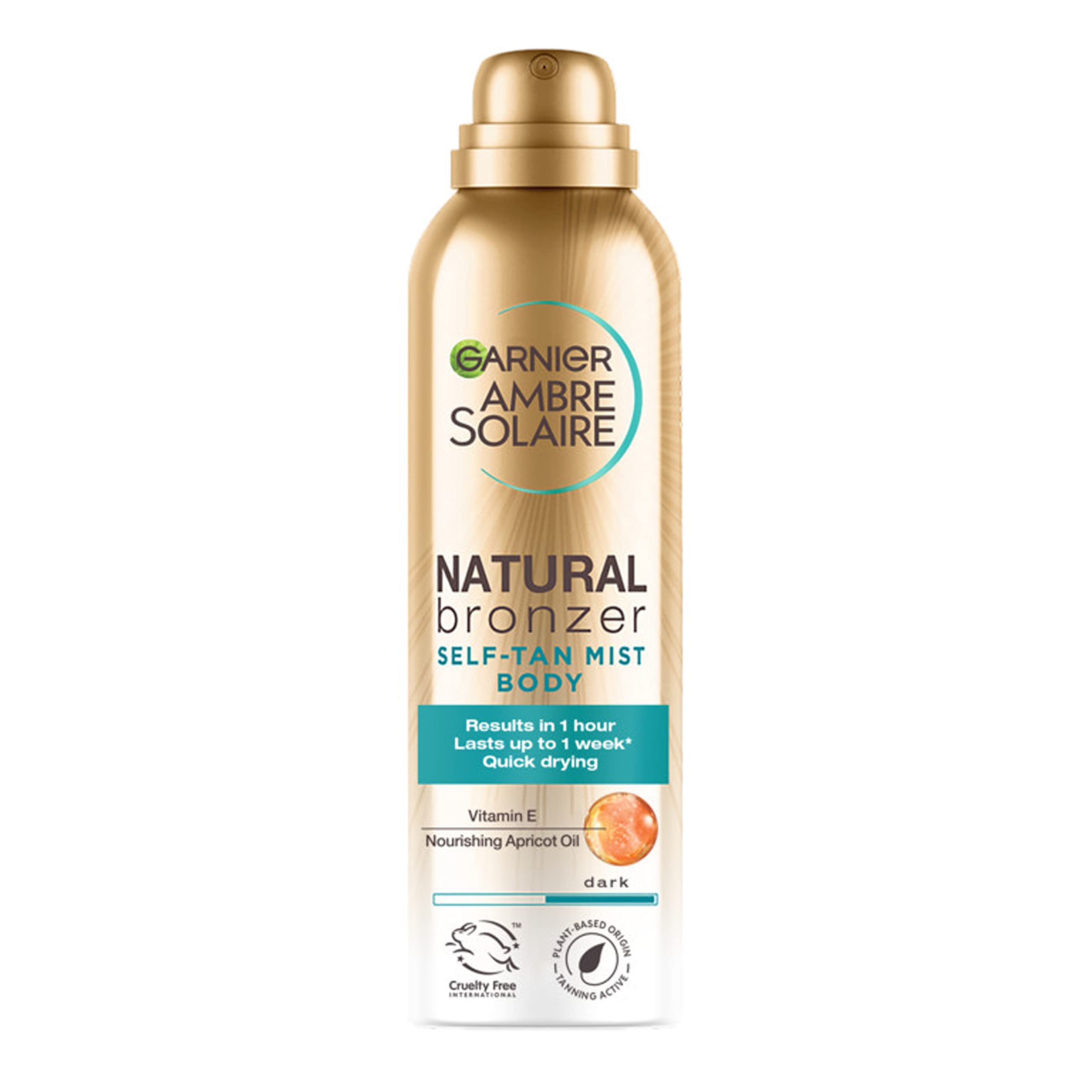 Garnier Ambre Solaire Natural Bronzer Autobronzant Brumă Autobronzantă Dark 150ml