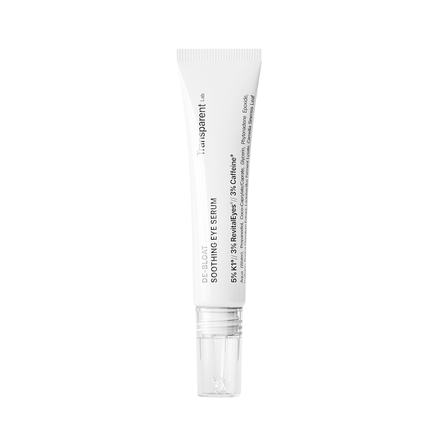 Transparent Lab De-Bloat De-Bloat Soothing Eye Serum 15ml