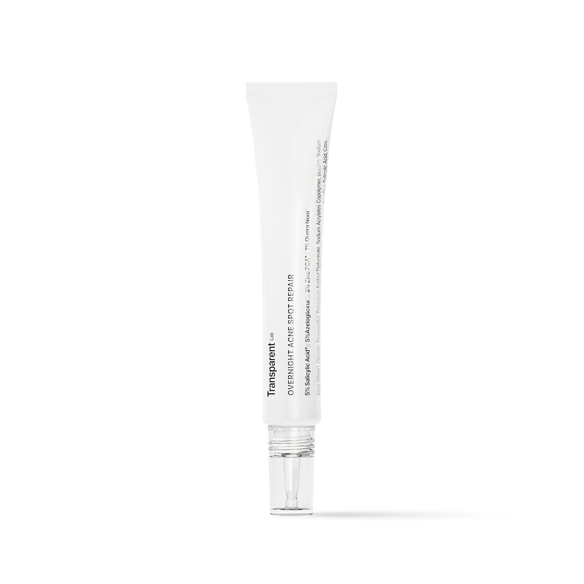 Transparent Lab Overnight Acne Treatment pentru pielea acneică 30ml