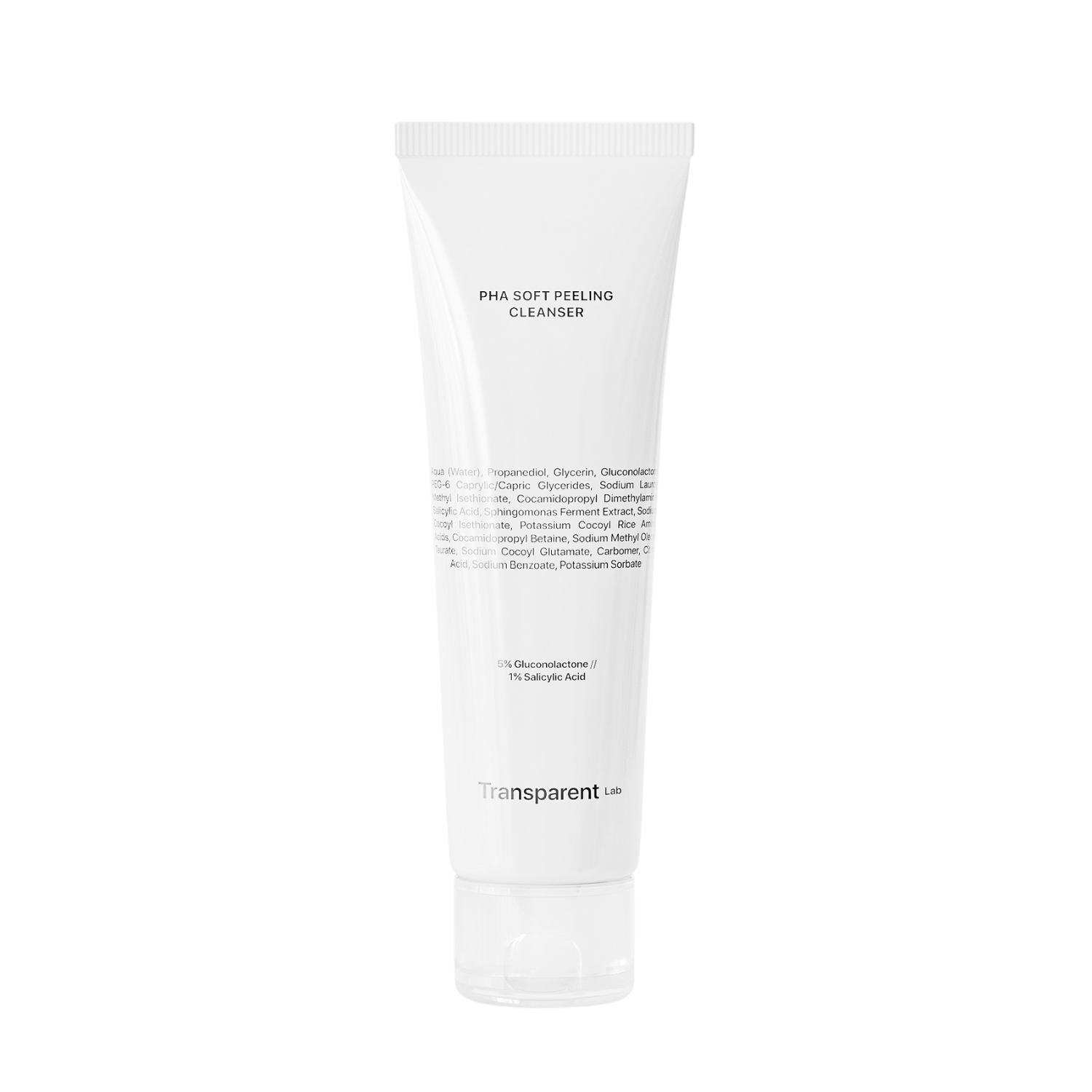 Transparent Lab PHA Soft Peeling Cleanser Gel de curățare facială 150ml