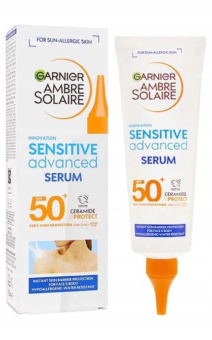Garnier Ambre Solaire Sensitive Advanced Body Serum SPF50+ 125ml