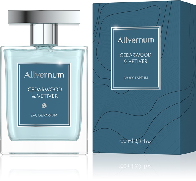 Allvernum Apă de Parfum Parfumată pentru bărbați Cedarwood & Vetiver