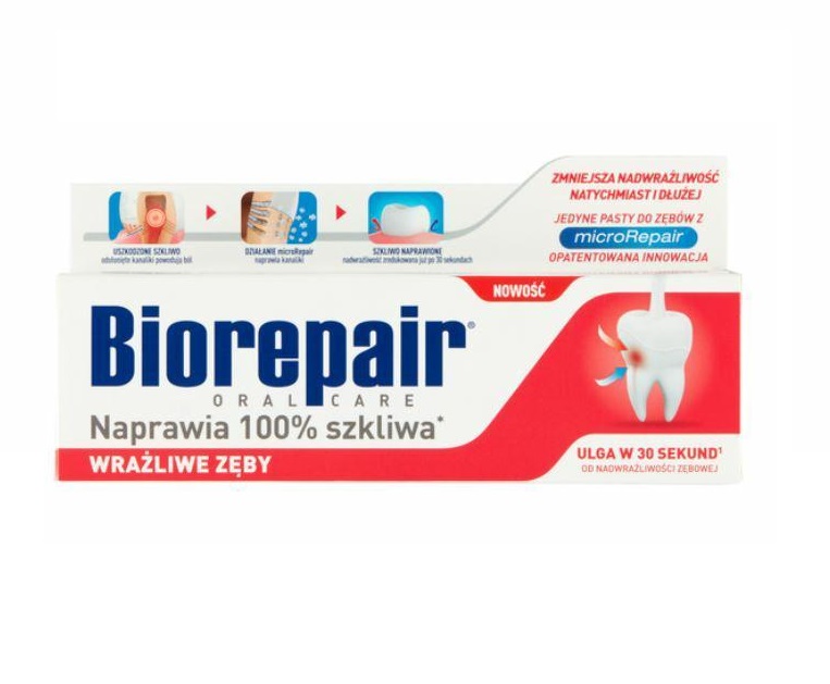 Biorepair Pasta de dinți Biorepair dinți sensibili 75ml