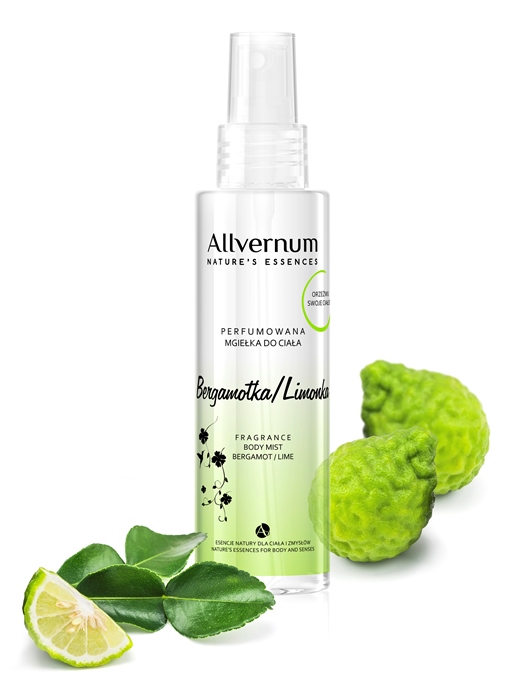 Allvernum Perfumed Body Mist Bergamot și Lime