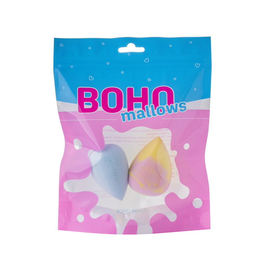 Boho Beauty Bohomallows Set de burete de machiaj Bohomallows Pink Lemon + Spun Sugar