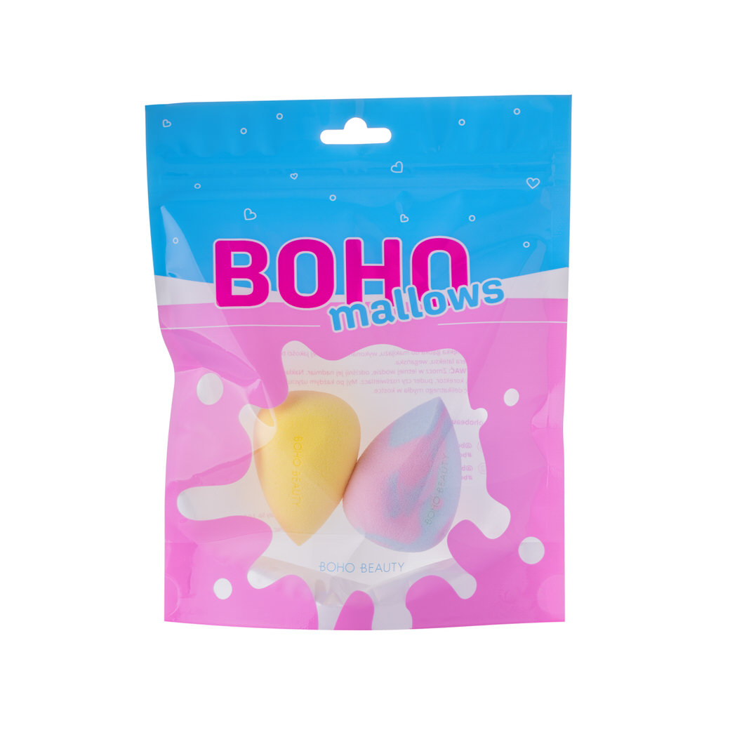 Boho Beauty Bohomallows Set de burete de machiaj Bohomallows Pink Sugar + Lemon