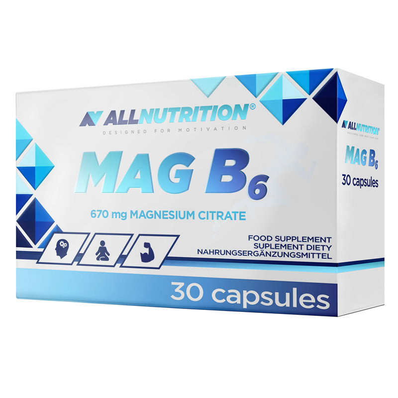 ALLNUTRITION MAG B6 Supliment de magneziu 30 Capsule