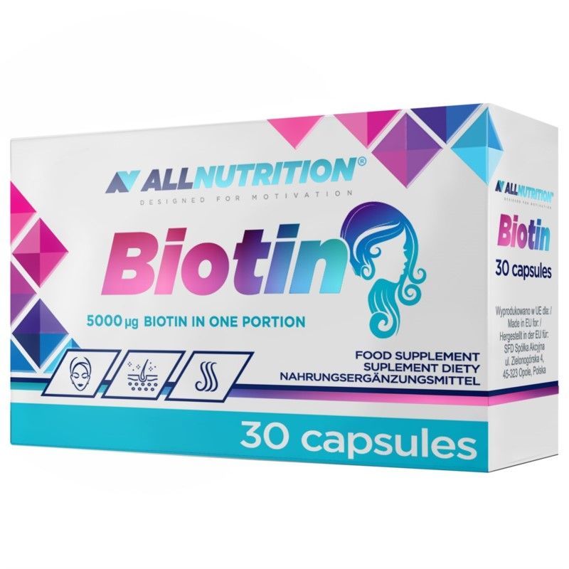 ALLNUTRITION Supliment de biotină 30 capsule
