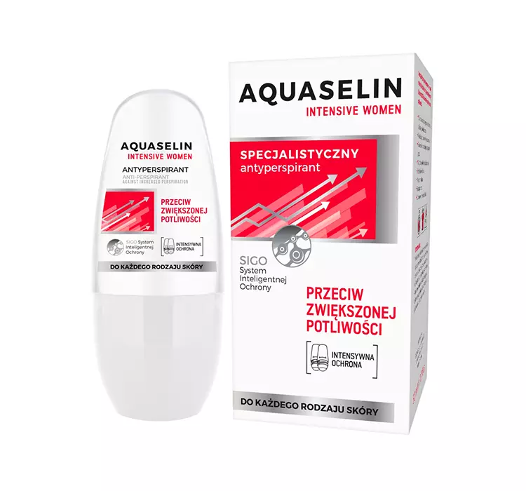 Aquaselin Antiperspirant intensiv pentru femei împotriva transpirației crescute 50ml