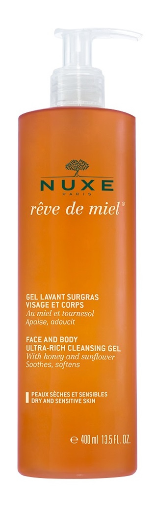 NUXE Reve de Miel Rich Face and Body Wash 400ml