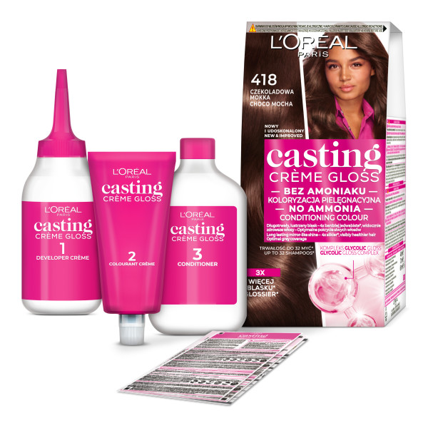 Loreal Casting Casting Creme Gloss Colour 418 Chocolate Mocha