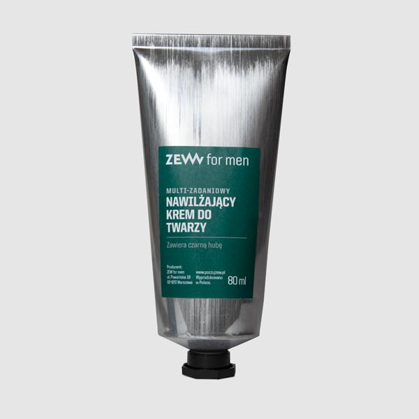 ZEW Cremă hidratantă pentru față cu Hub negru 80ml