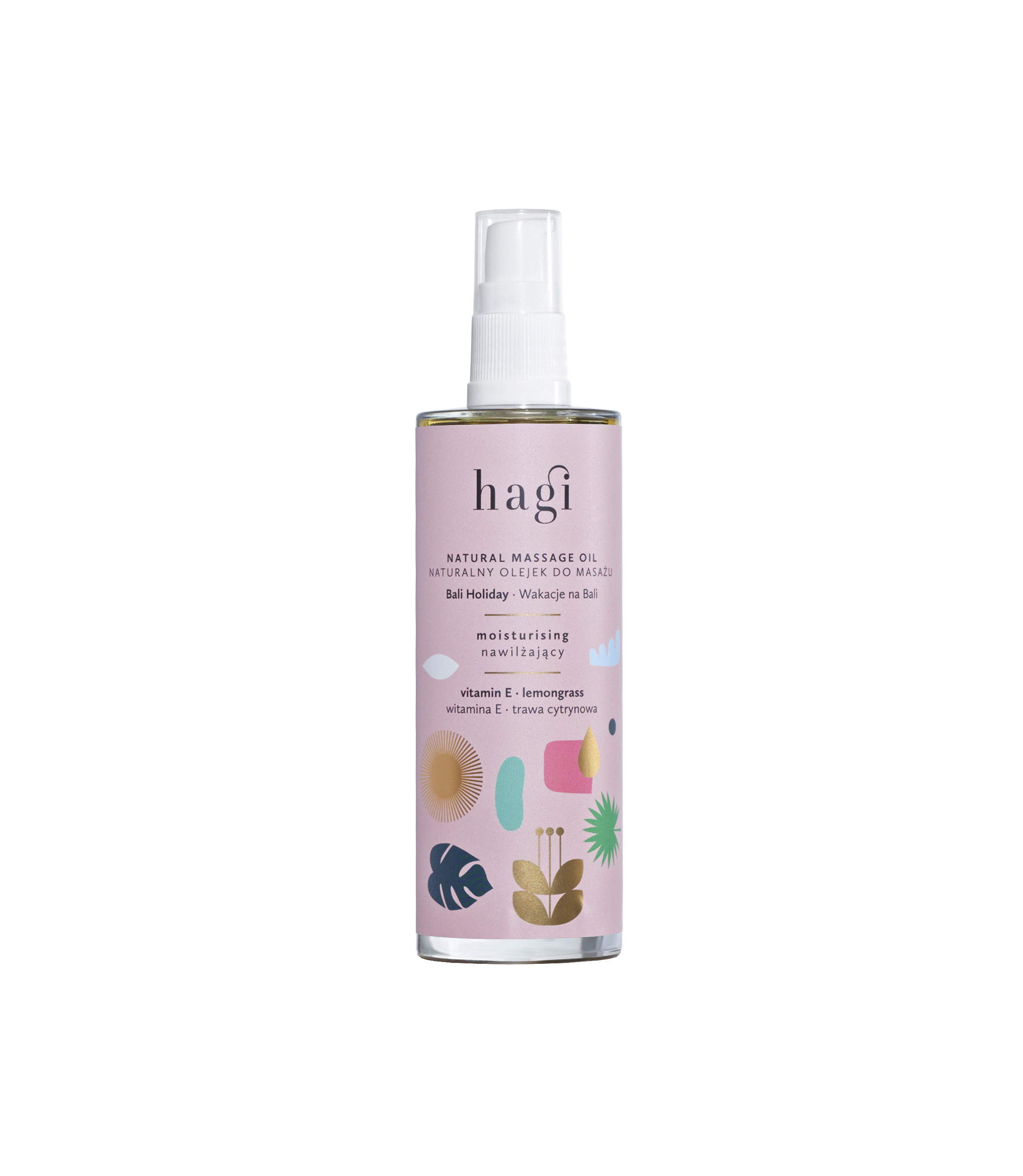 Hagi Holiday Bali Moisturising Massage Oil 100ml