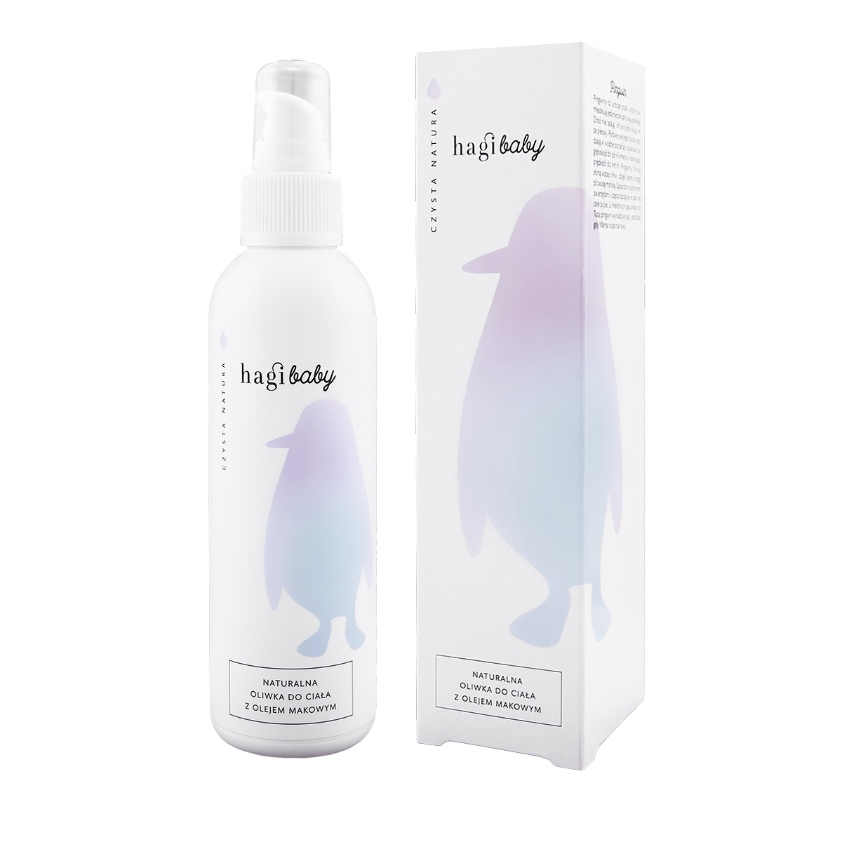 Hagi Baby Body Olive cu ulei de măsline și semințe de mac 150ml