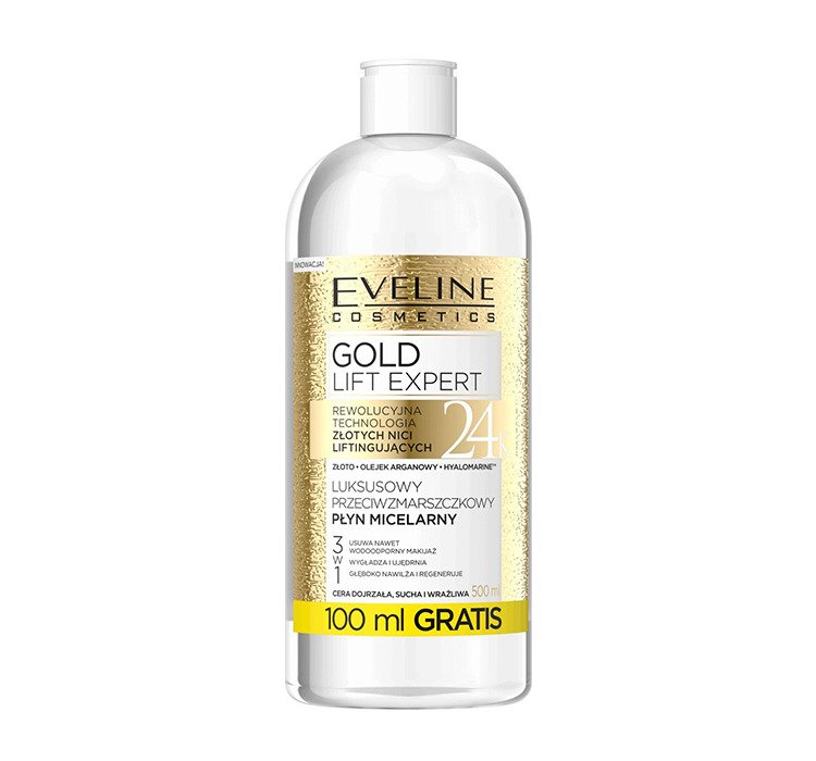 Eveline Gold Lift Expert Micellar Liquid 500ml