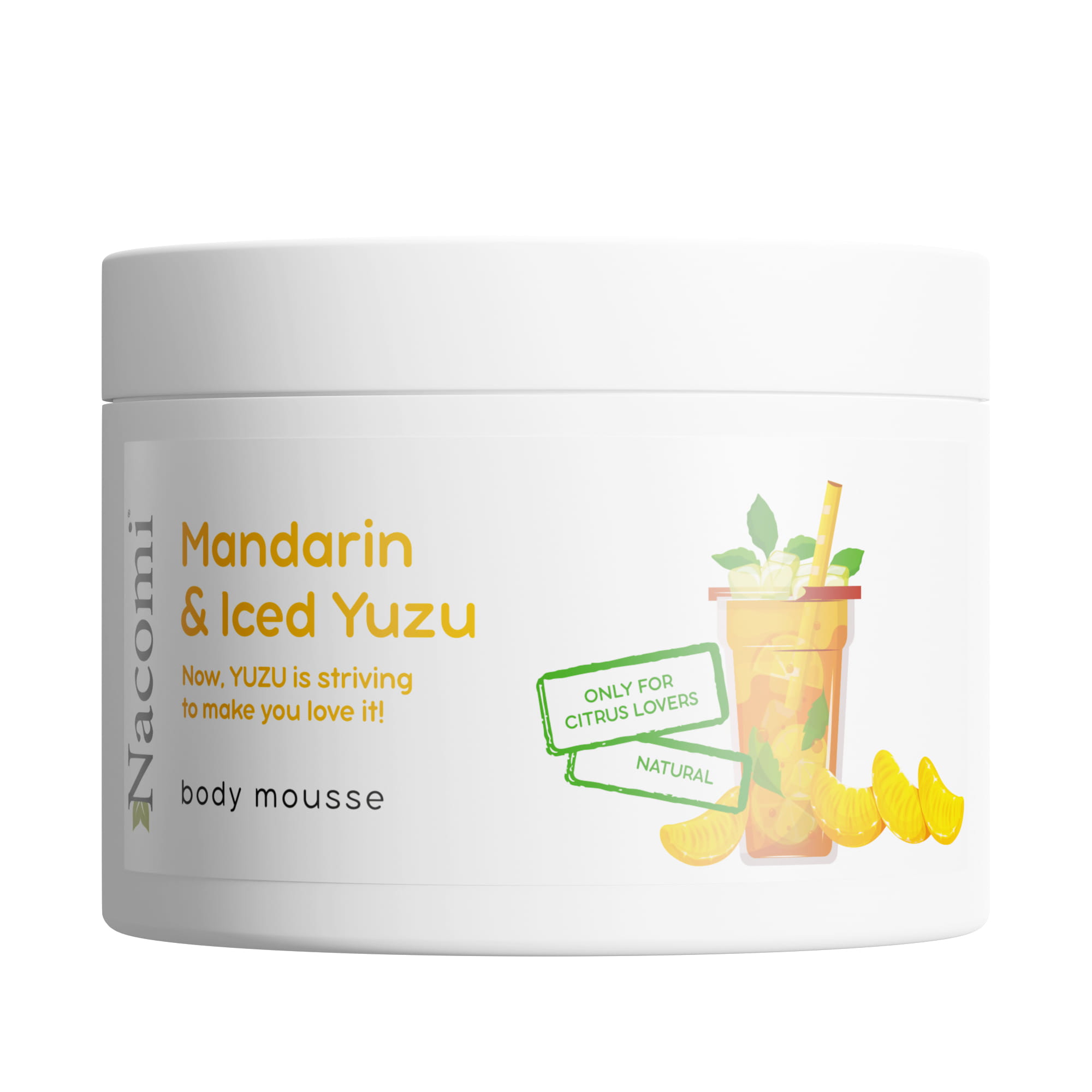 Nacomi Mandarin & Yuzu Body Mousse 180ml