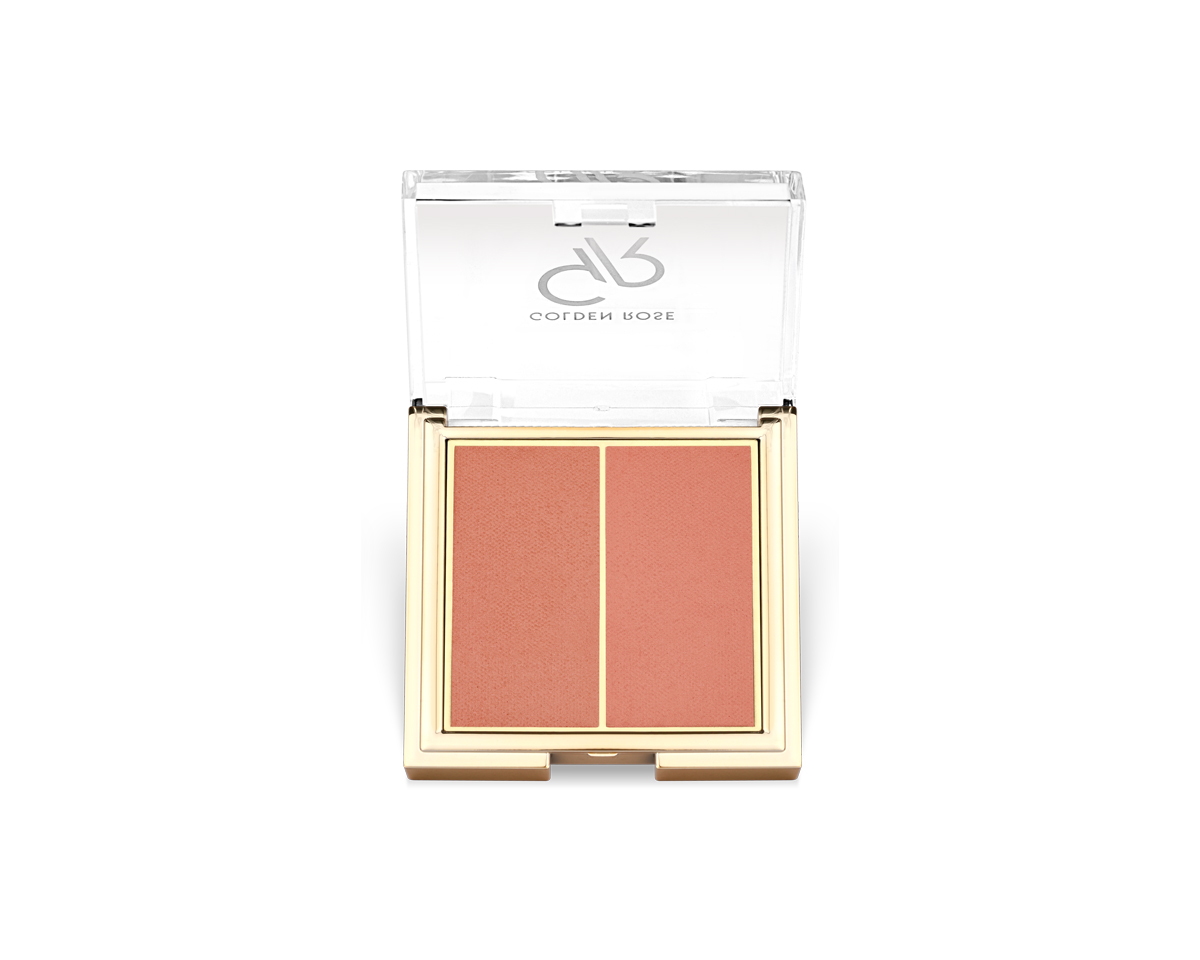 Fard de obraz Golden Rose Iconic Double Blush 04 Soft Pink