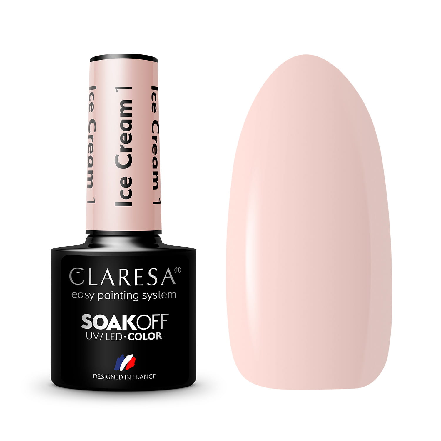 Claresa Hybrid Varnish Ice Cream 1