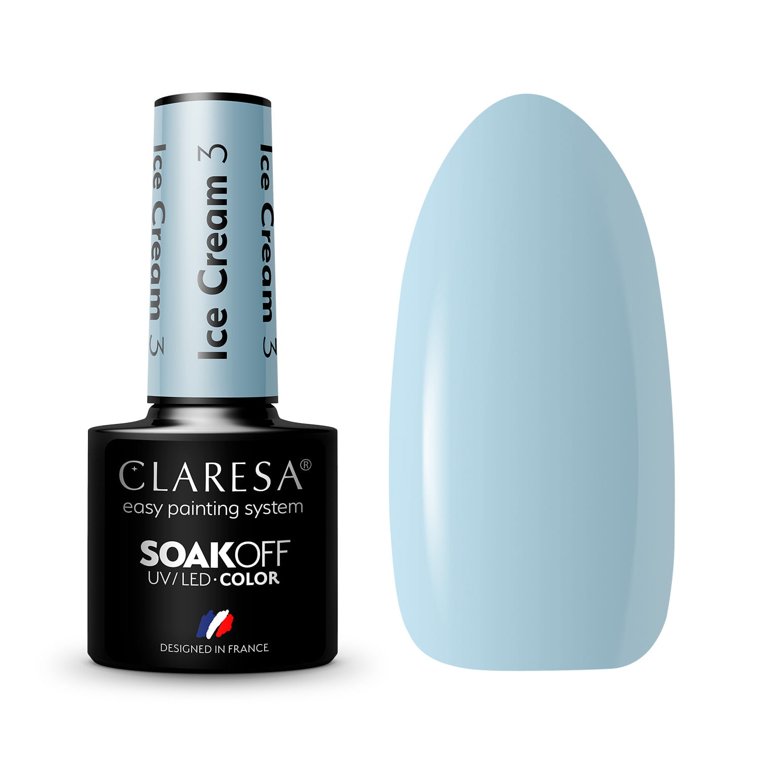 Claresa Hybrid Varnish Ice Cream 3