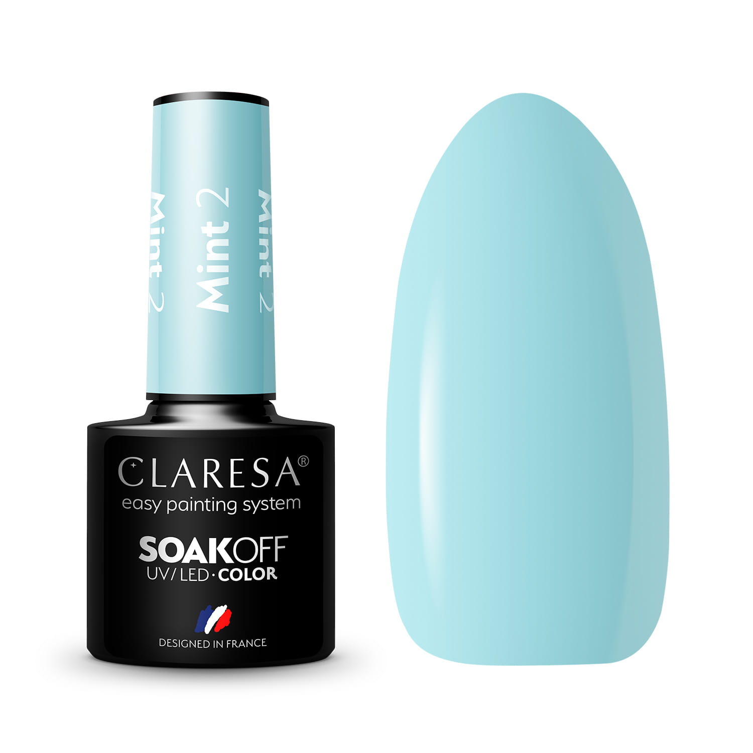 Claresa Hybrid Varnish Mint 2