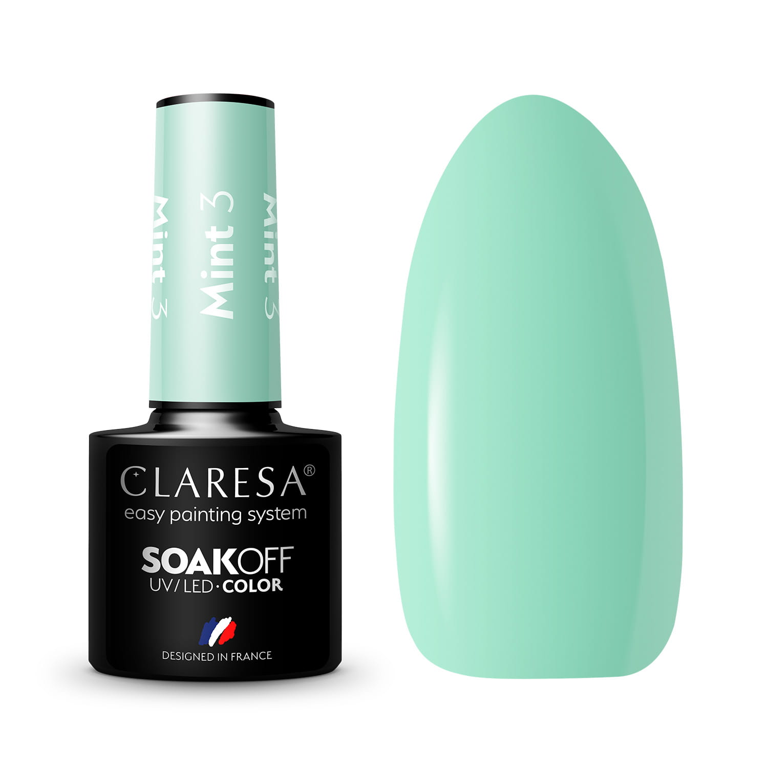 Claresa Hybrid Varnish Mint 3