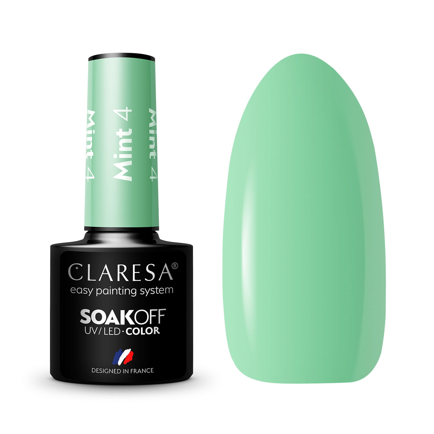 Claresa Hybrid Varnish Mint 4