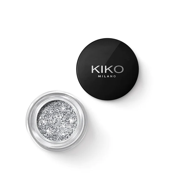 KIKO Milano Stardust Gel Eyeshadow 01 Holo Silver