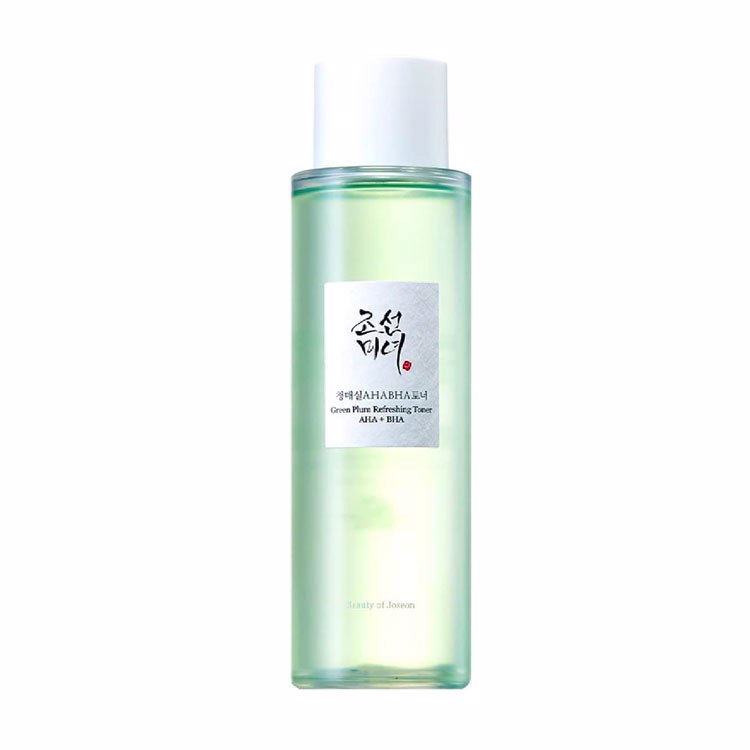 Frumusețe de Joseon Green Plum Tonic revigorant Tonic facial cu acizi AHA + BHA 150ml
