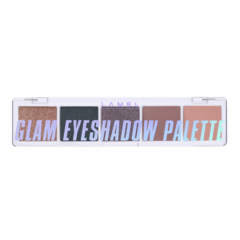 Paletă de farduri de ochi LAMEL Glam 401