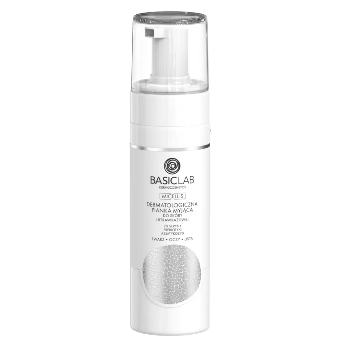 BasicLab Micellis spumă de spălare dermatologică a feței 150ml