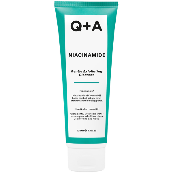Q+A Niacinamide Peeling Face Wash 125ml